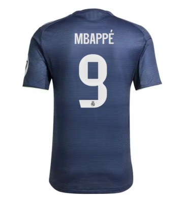 Real Madrid Kylian Mbappe #9 Udebanetrøje 2025-26 Kortærmet